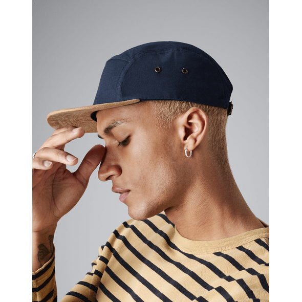 Beechfield canvas 5 panel hot sale cap